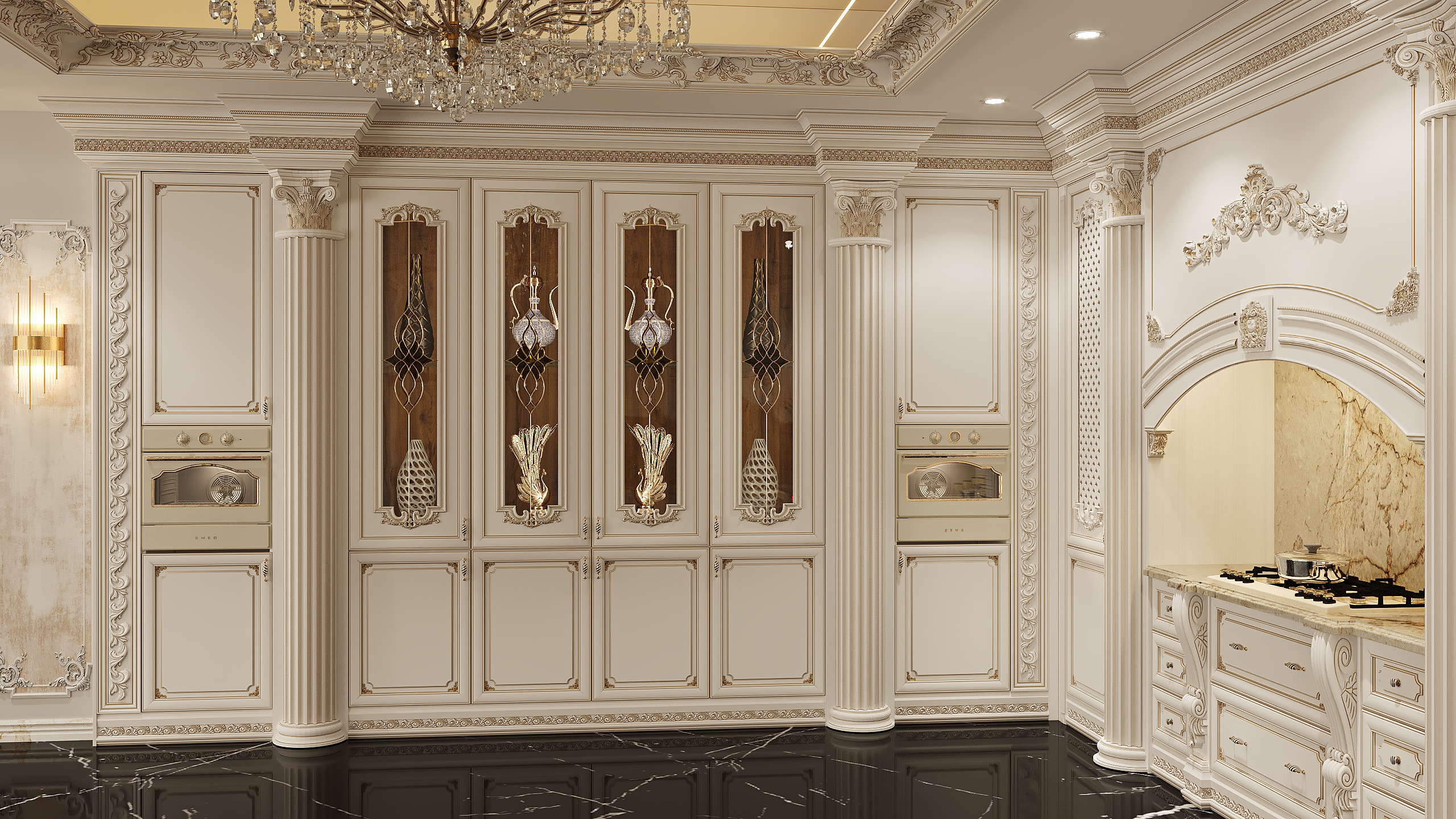 کابینت کلاسیک کلارو