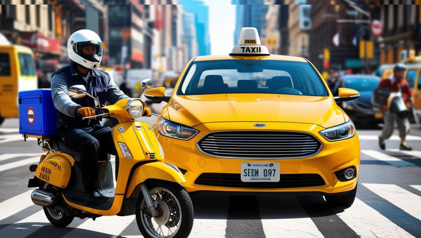 پیک و تاکسی آنلاین پرشین