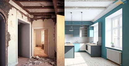 بازسازی ونقاشی ساختمان بیتا رنگ