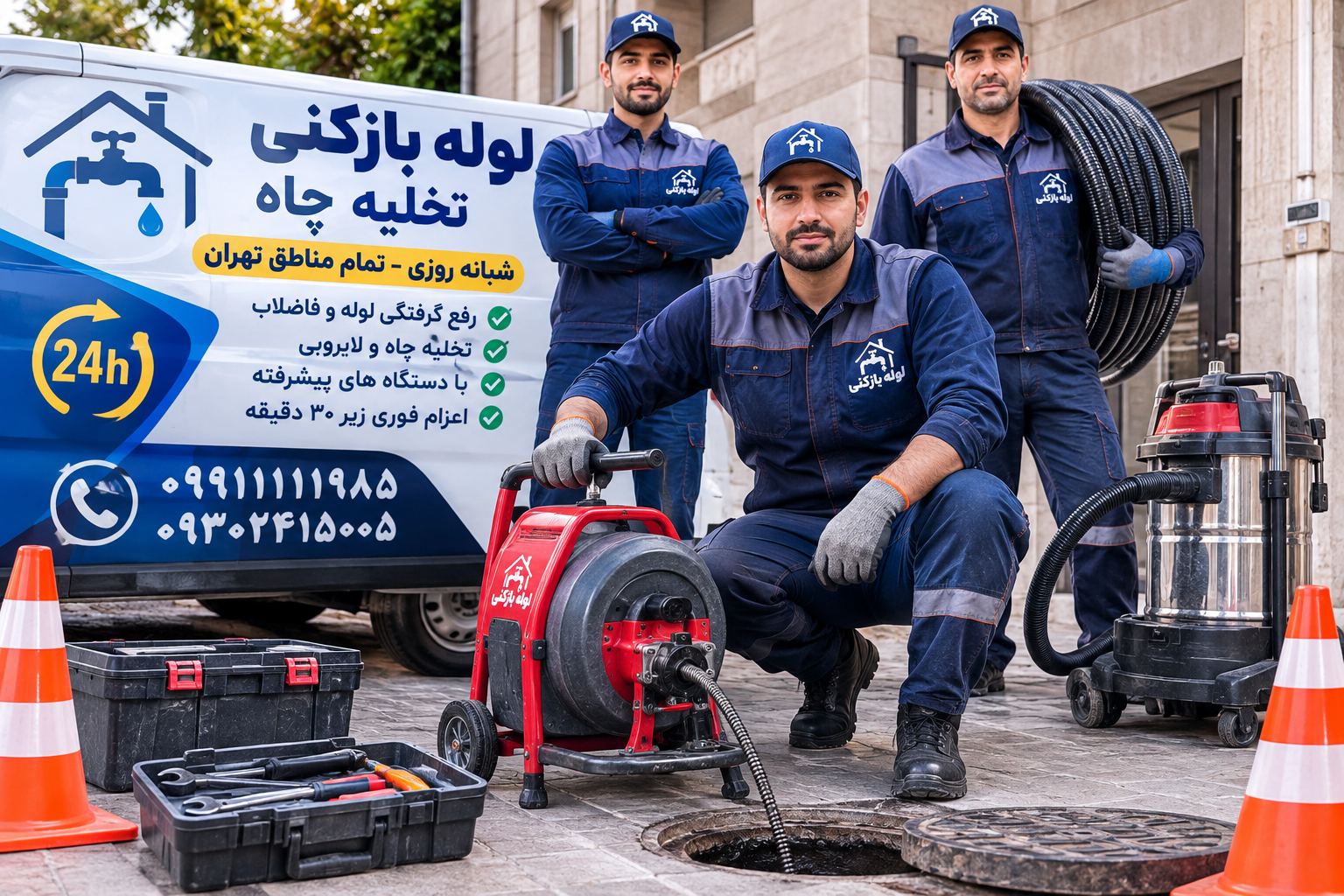 لوله بازکنی تهران