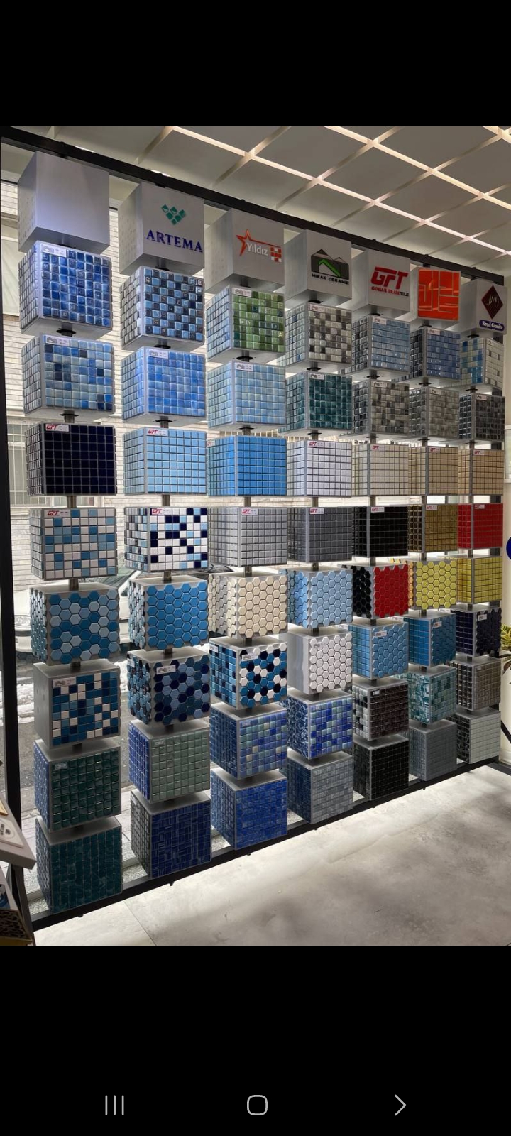 فروش انواع کاشی سرامیک عمده زمانی