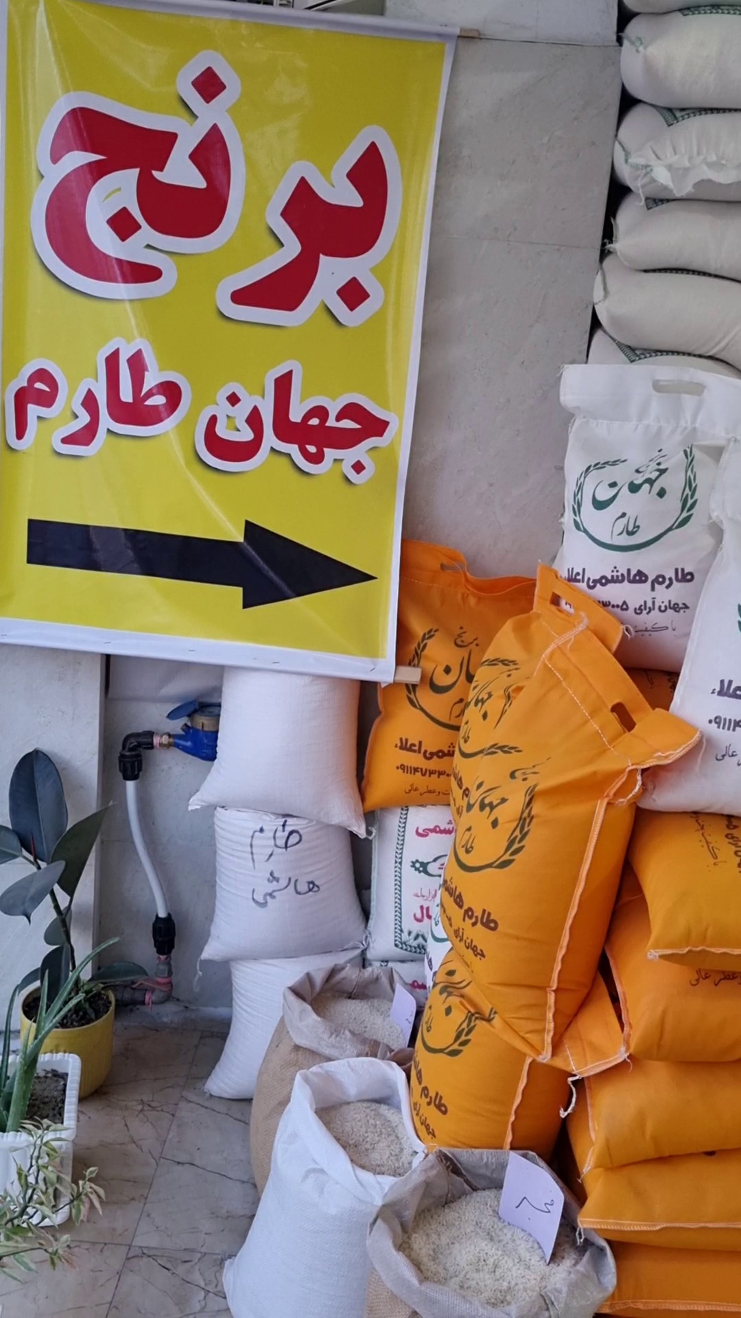 فروشگاه برنج جهان طارم قائمشهر