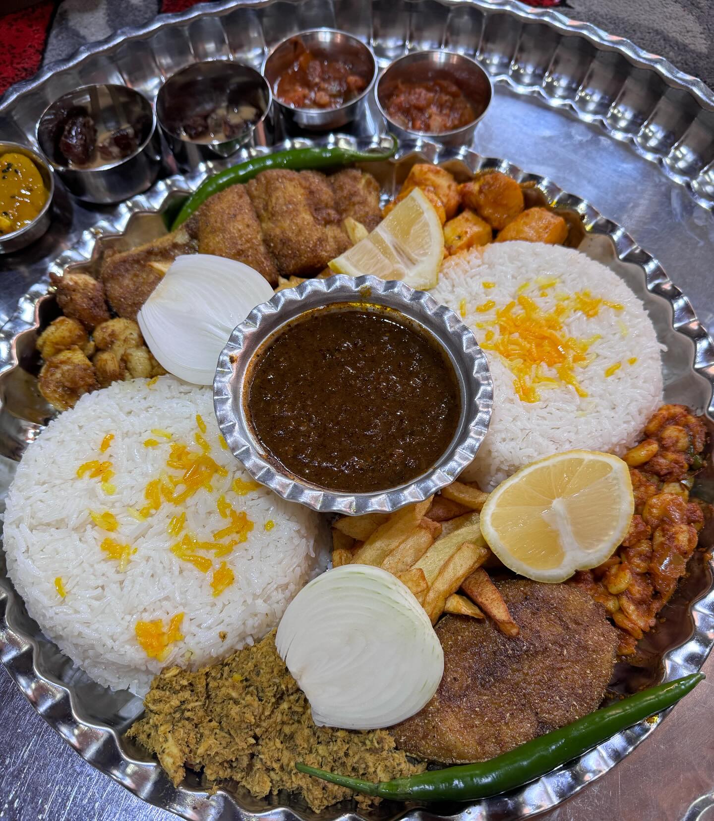 غذای دریایی تاخره