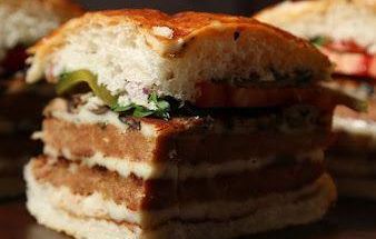 اسنک برگر خوش طعم