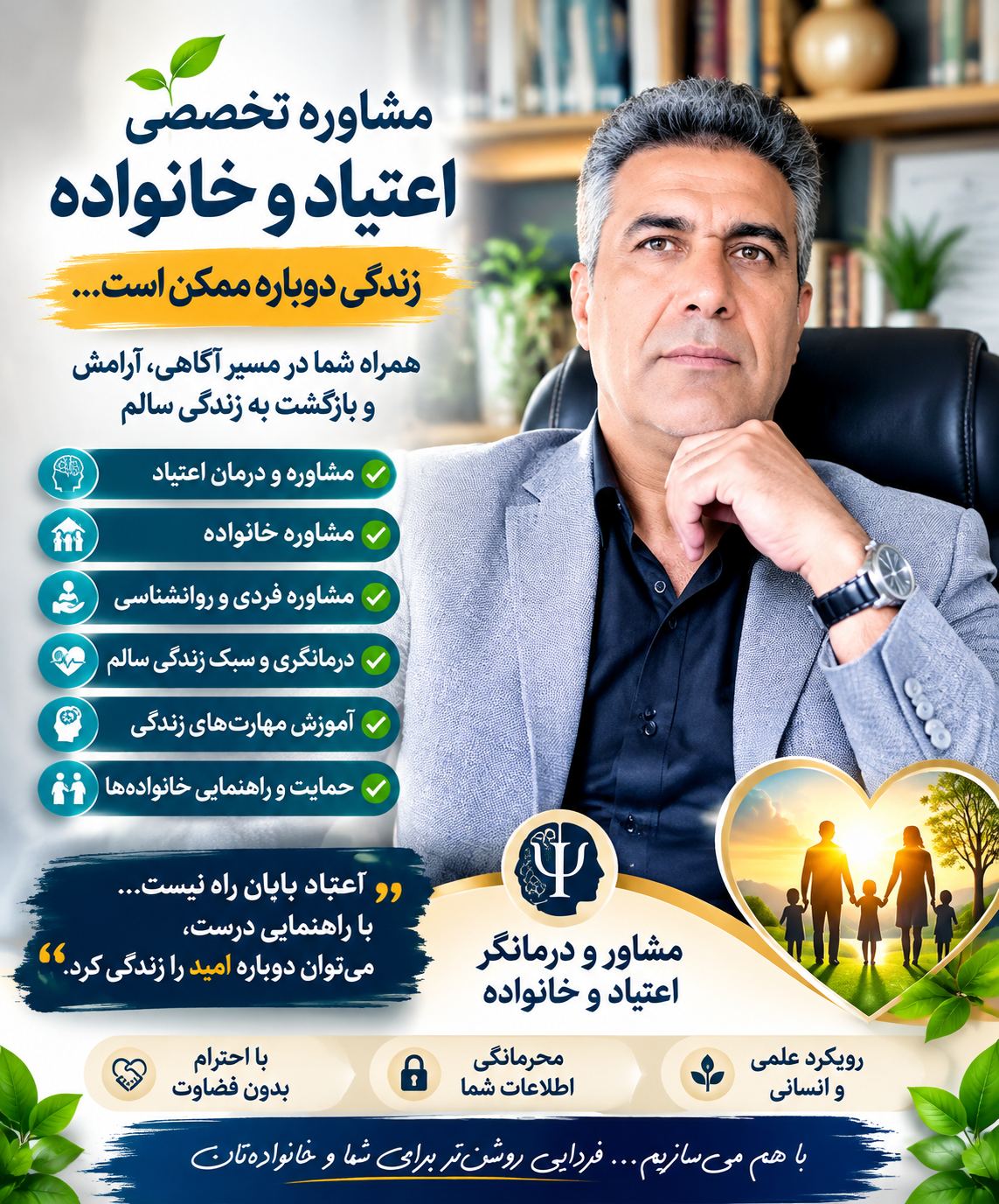 مشاوره زوج و فردی مجید فرسمانه راد