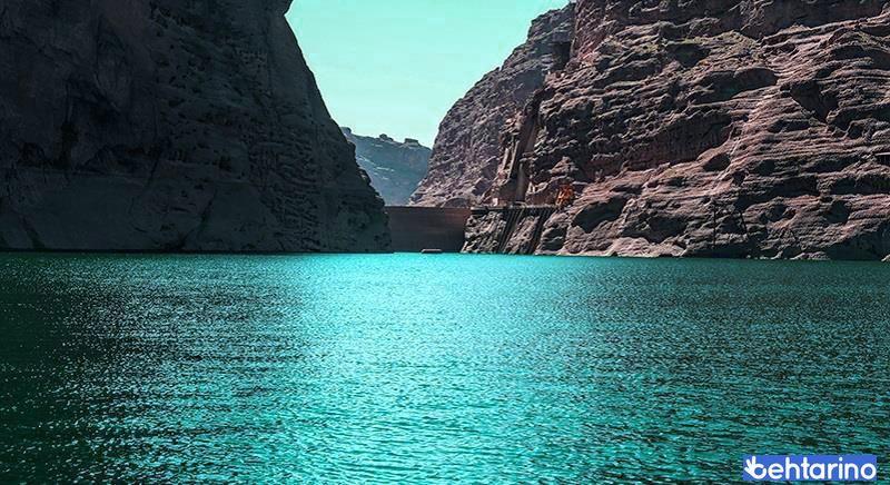 دریاچه سد دز شهرستان اندیمشک (دریاچه شهیون)