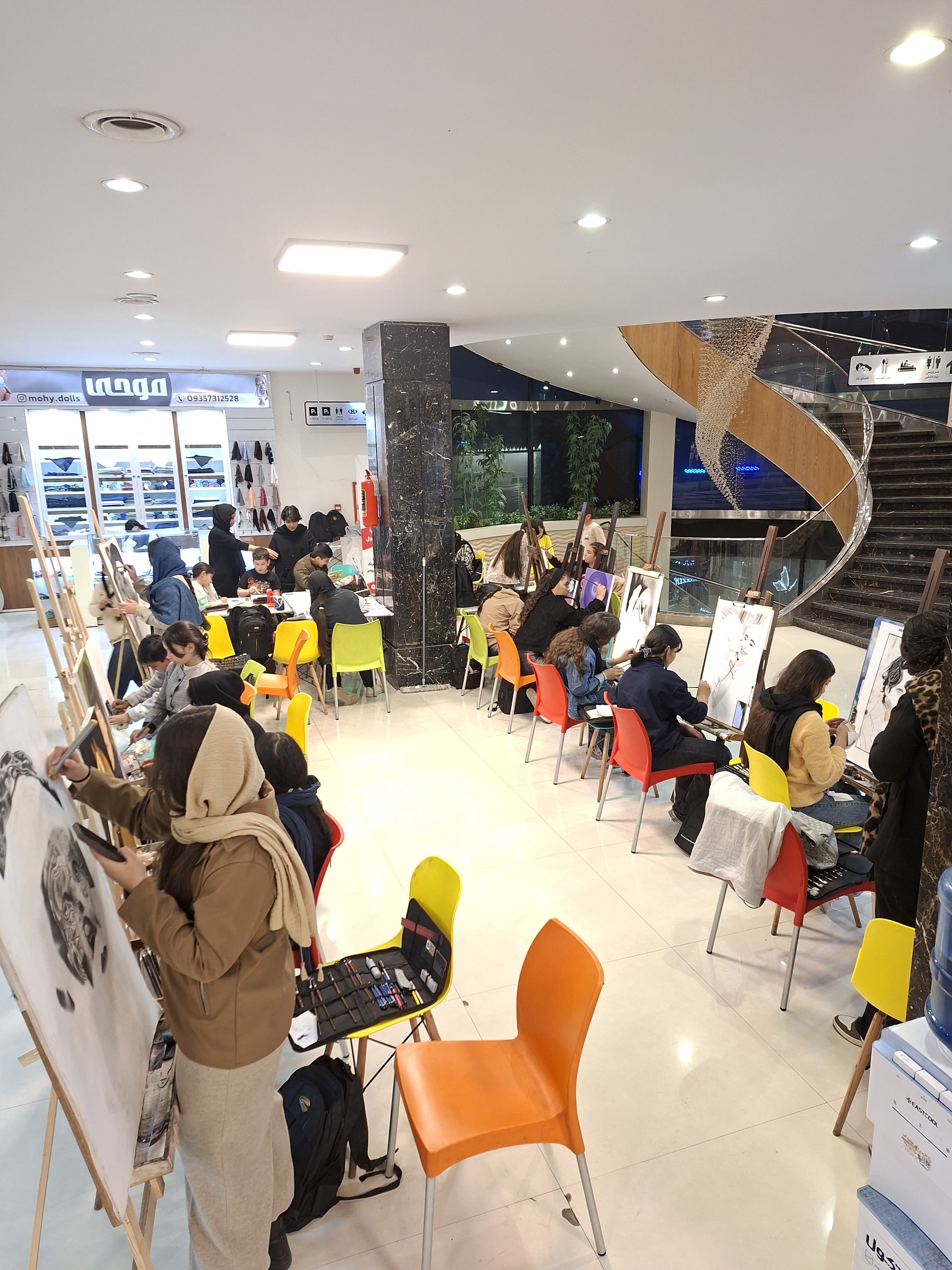 آموزشگاه نقاشی یکتا حجتی