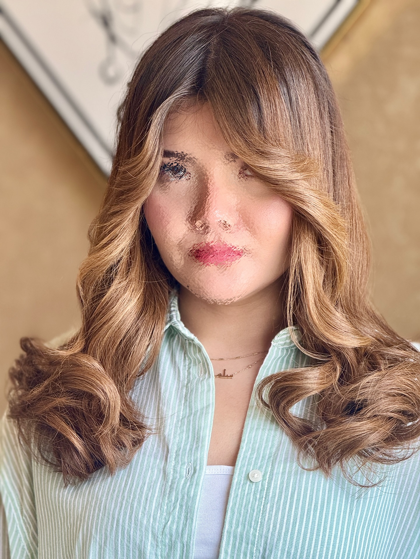 سالن کوتاهی مو نگین