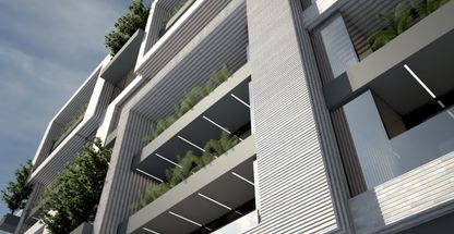 اجرای کلیه نمای ساختمان محمدی