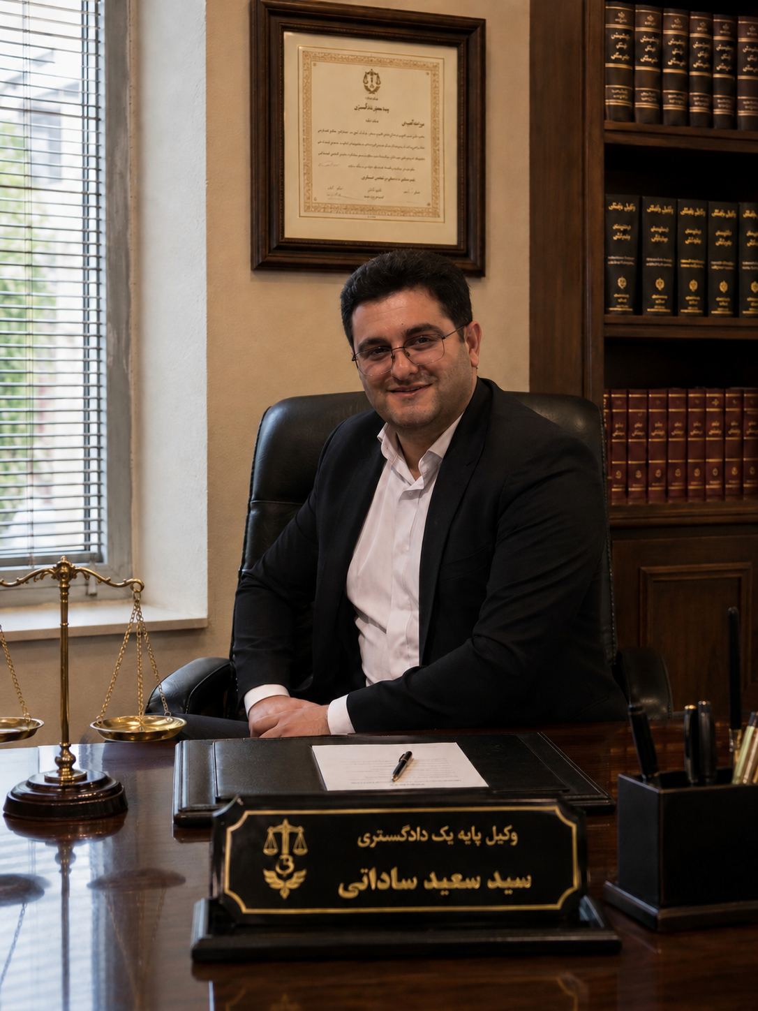 وکیل پایه یک دادگستری سید سعید ساداتی