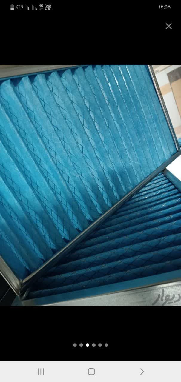 تولیدی فیلتر هوا بیمارستانی غلامی