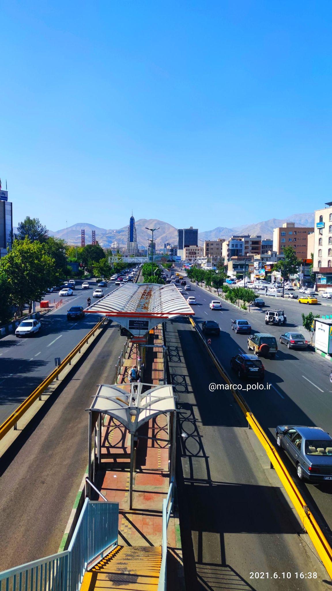 ایستگاه اتوبوس سازمان آب