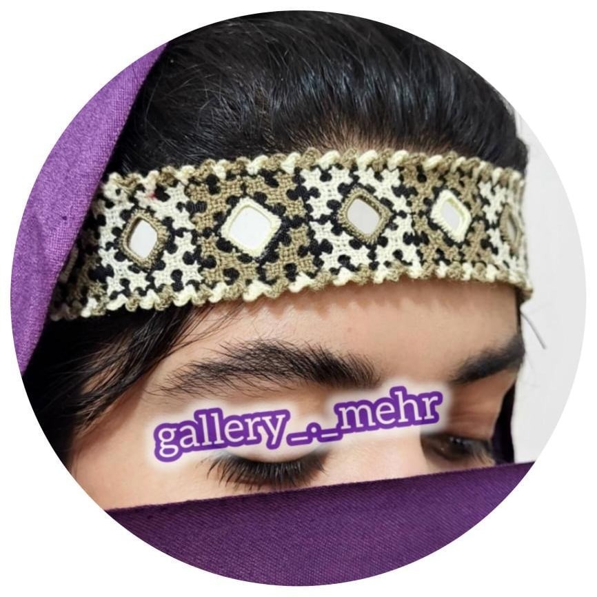 شال و سربند سوزن دوزی