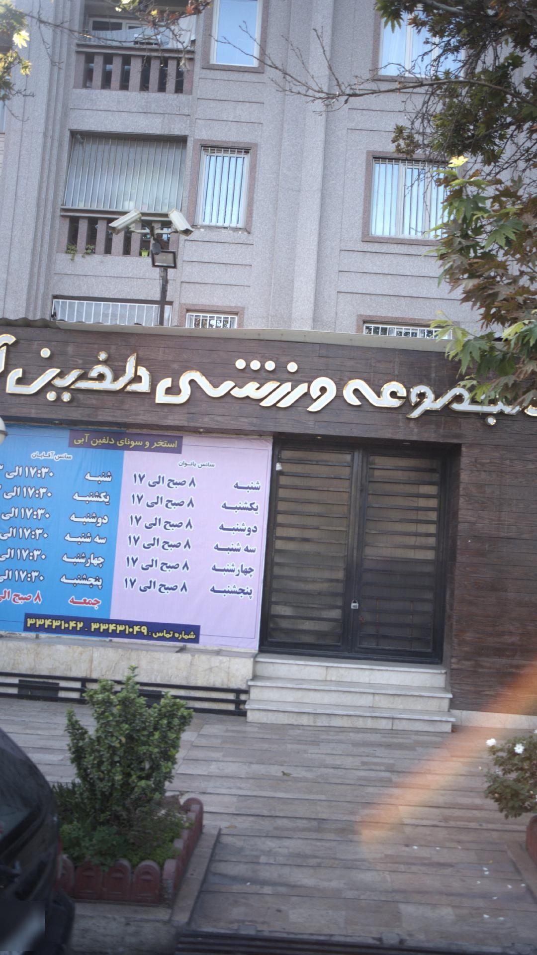 استخر دلفین آبی