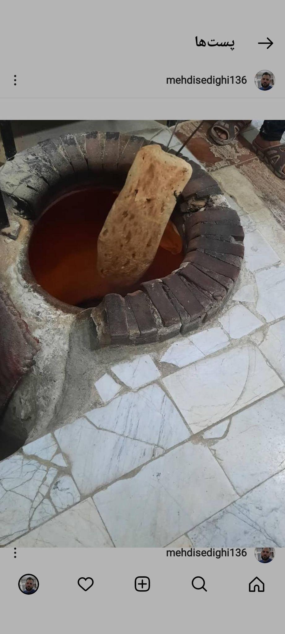 نانوایی خراسانی تنوری