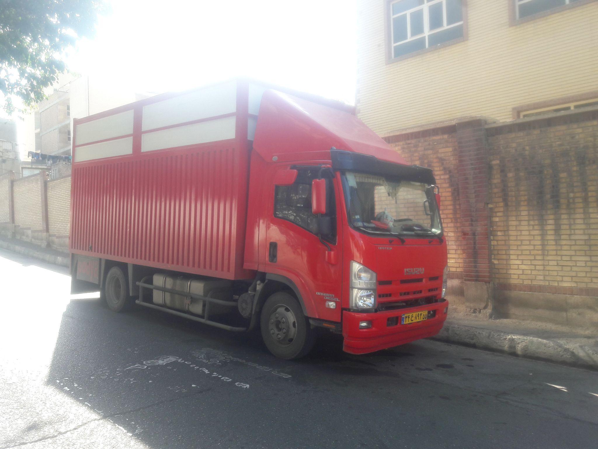 باربری امیر کبیر، حمل بار در تهران