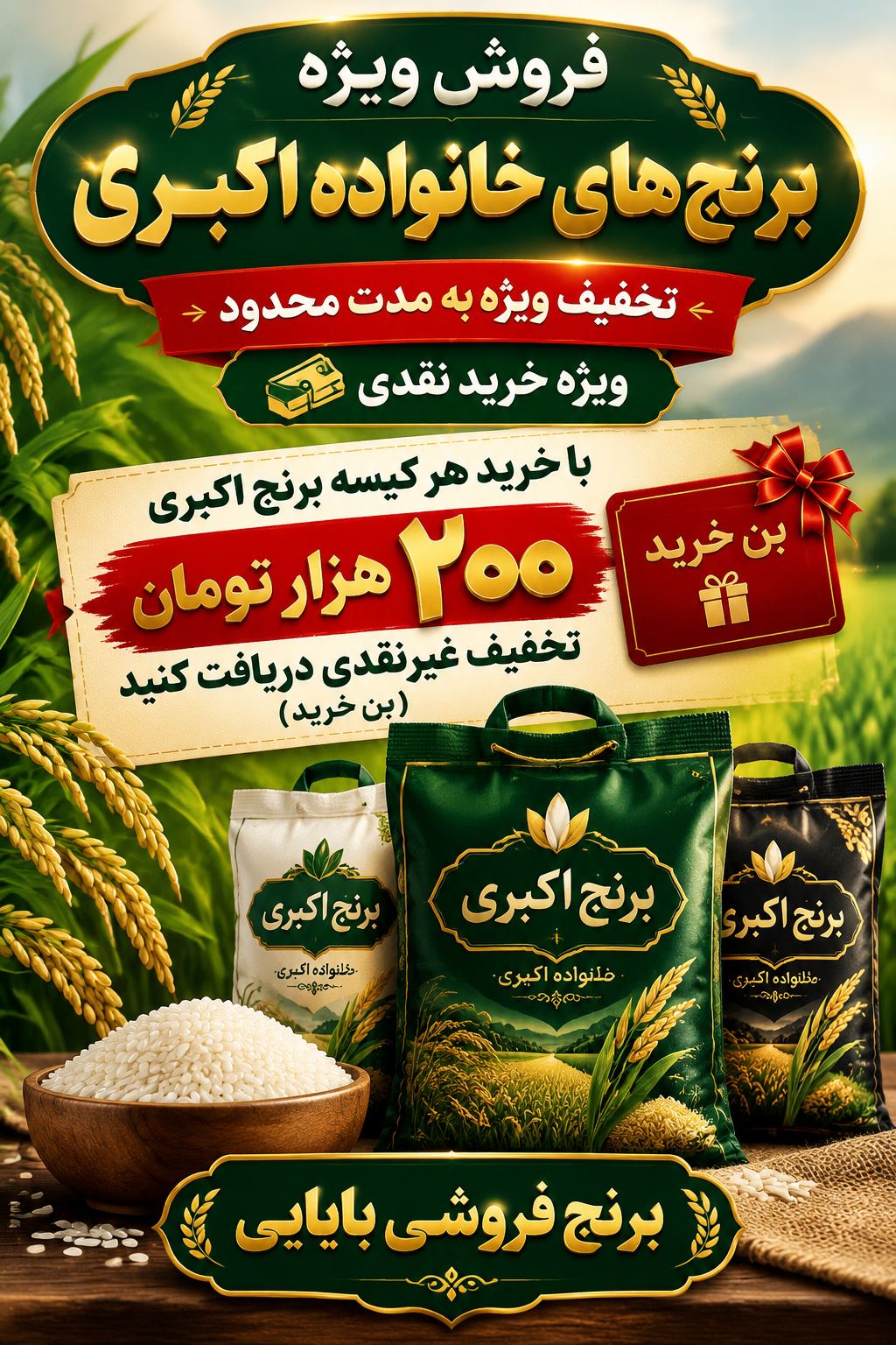 برنج فروشی بابایی قم