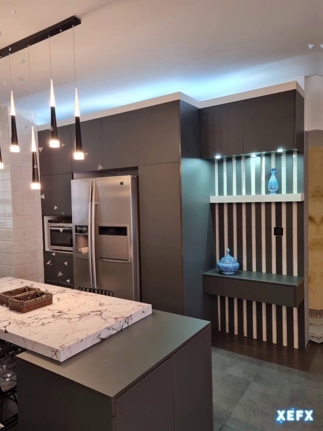 دکوراسیون داخلی مسکونی اداری کابینت کمد