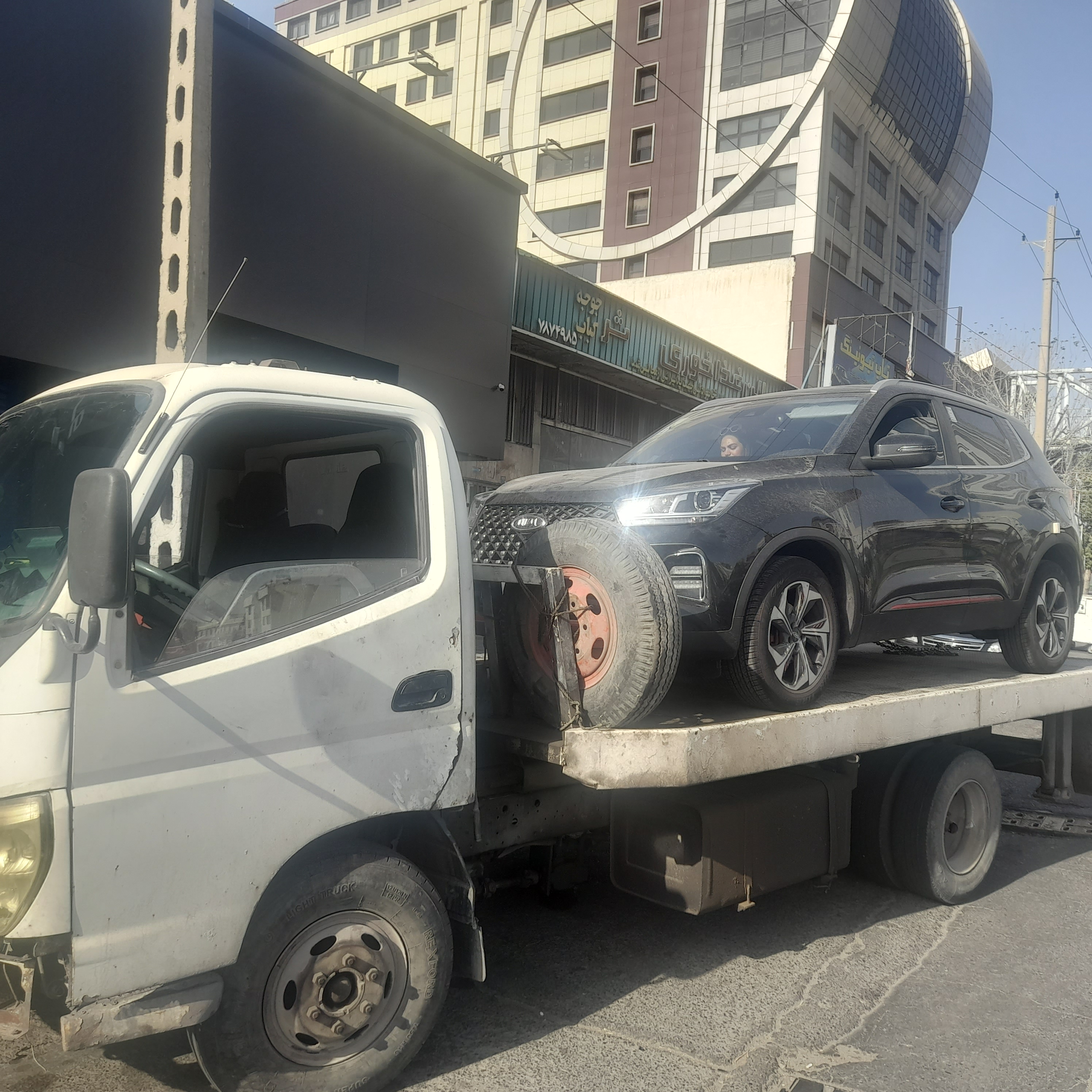 خودرو بر، کفی و امداد خودرو جاده هراز