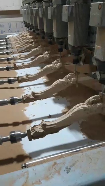 خدمات cncچوب  مبلمان چهارمحور