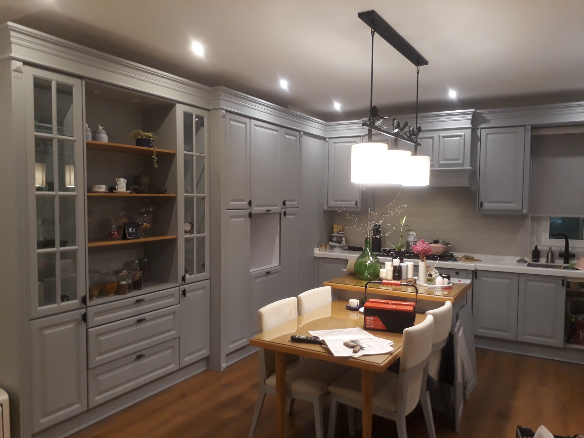 رنگ کاری کابینت MDF خام