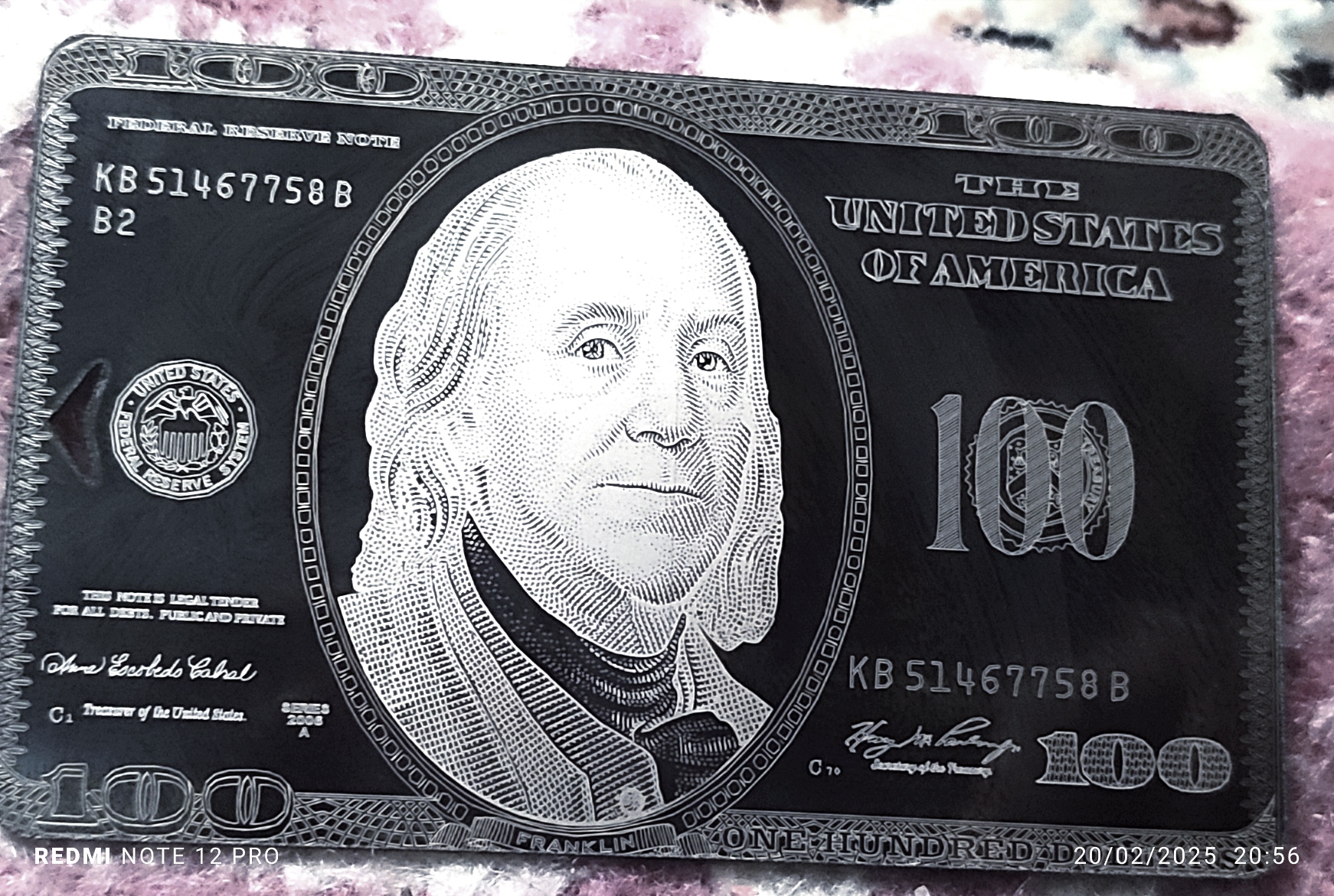 حکاکی لیزری فلزات