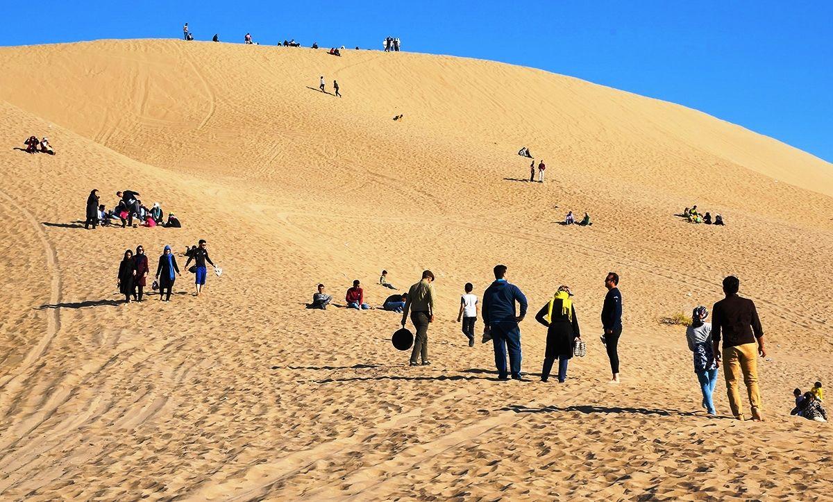تپه های ماسه ای ورزنه