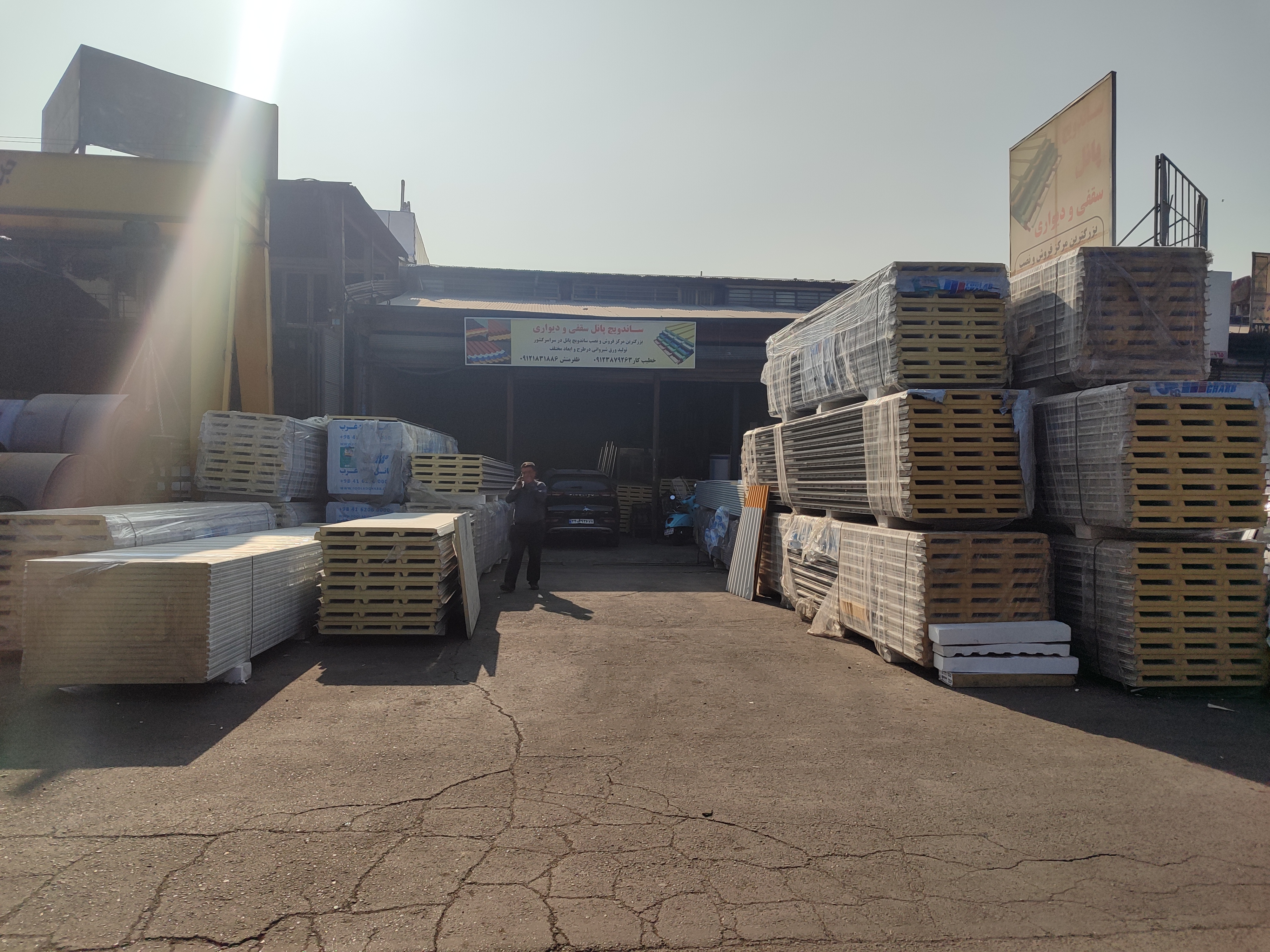 فروش ساندویچ پانل شرکت فولاد غرب