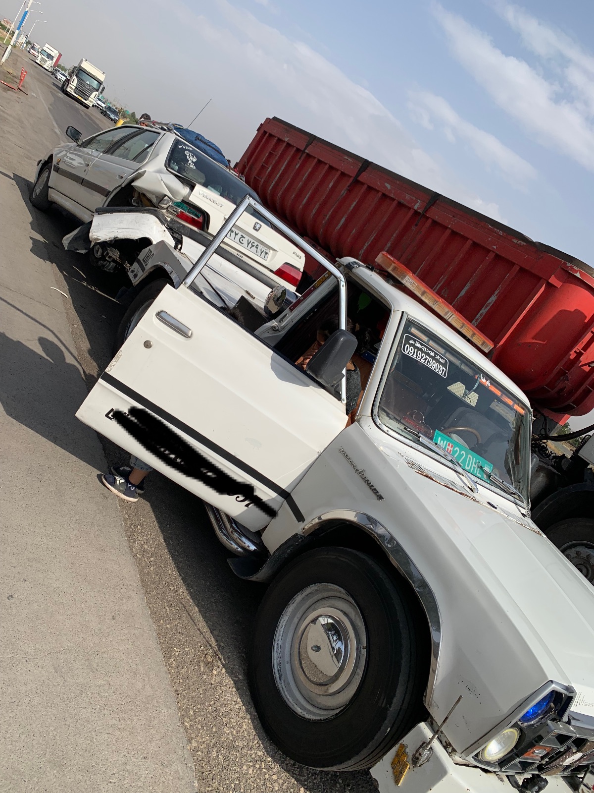 یدک کش ‌و امداد خودرو