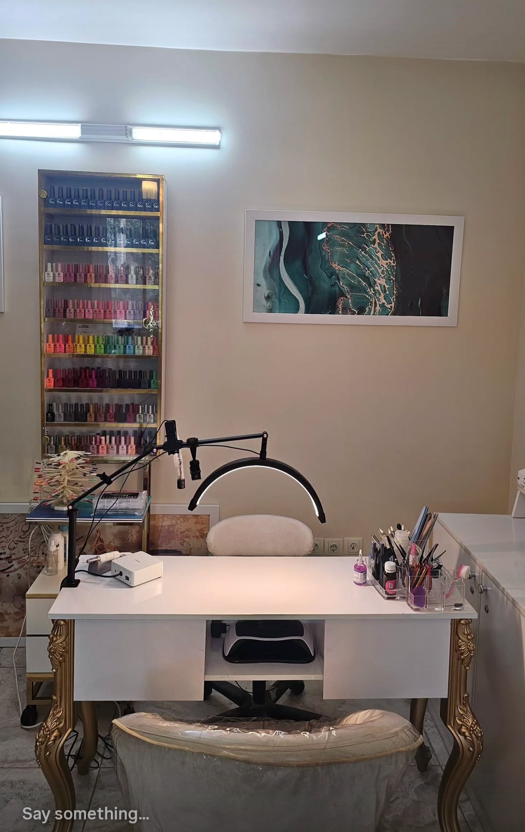 ناخنکار لعیا_کاشت و طراحی ناخن💅