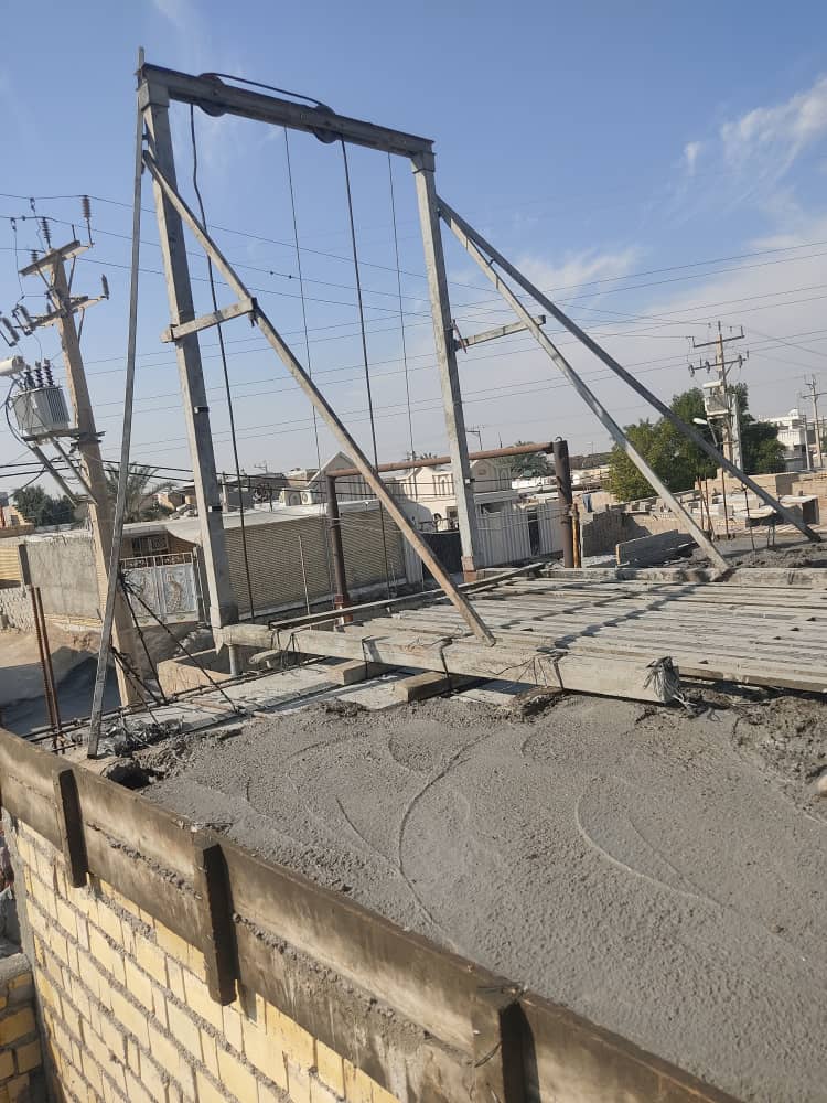 بتن ریزی با خلاطه