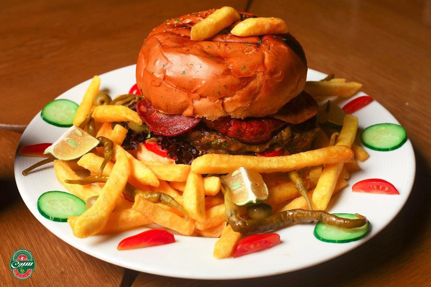 کافه فست فود سیبن