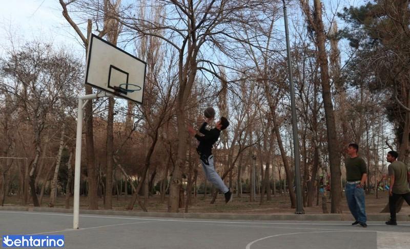 زمین بسکتبال روباز شیراز