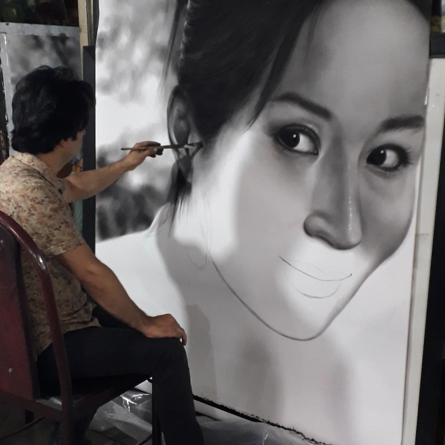 آموزش نقاشی محمد غلامی