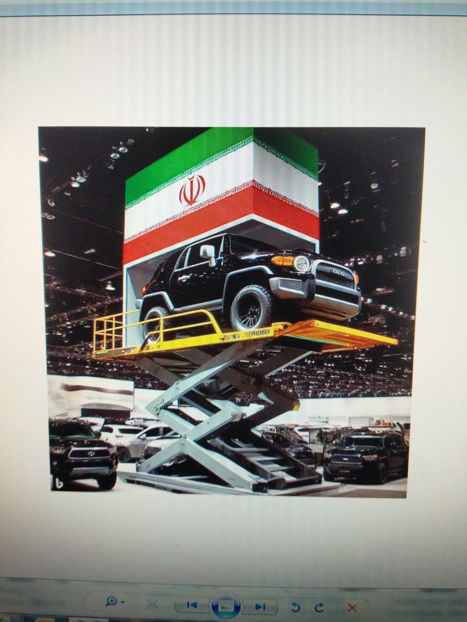 بالابر اتومبیل آسانسور هیدرولیکی