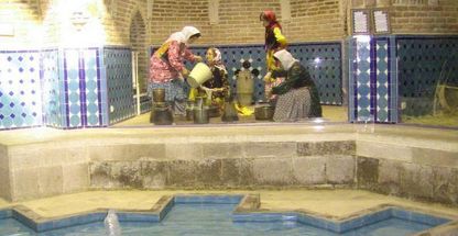 حمام و موزه قجر قزوین