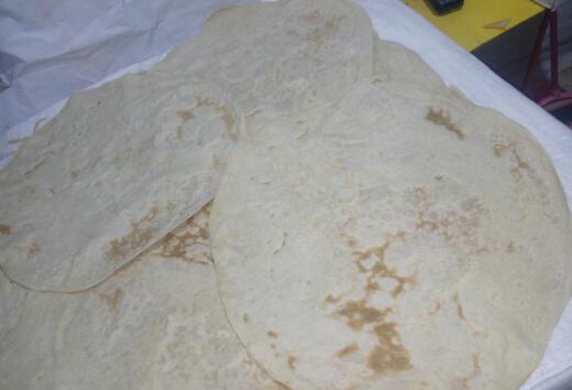 نان محلی دهکده