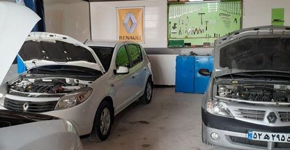 تعمیرگاه ایران رنو در تهرانپارس