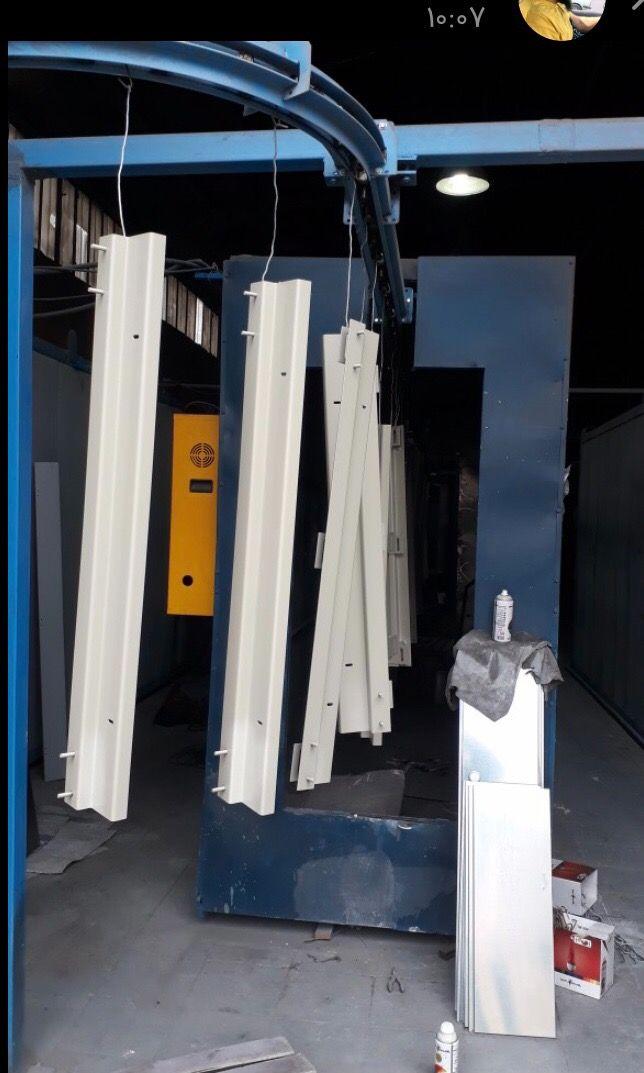 خدمات رنگ کوره ای الکترواستاتیک پرشیا