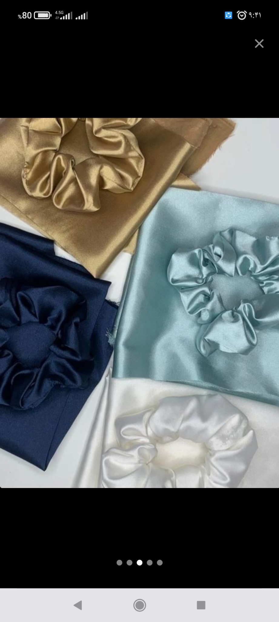 کش مو و اسکرانچ (دختران نیا)