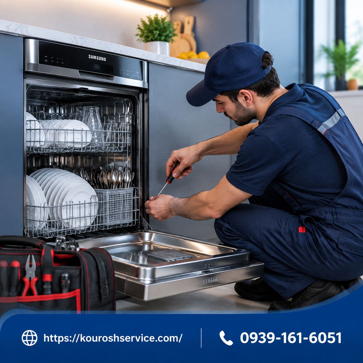 تعمیرات لوازمخانگی کوروش سرویس