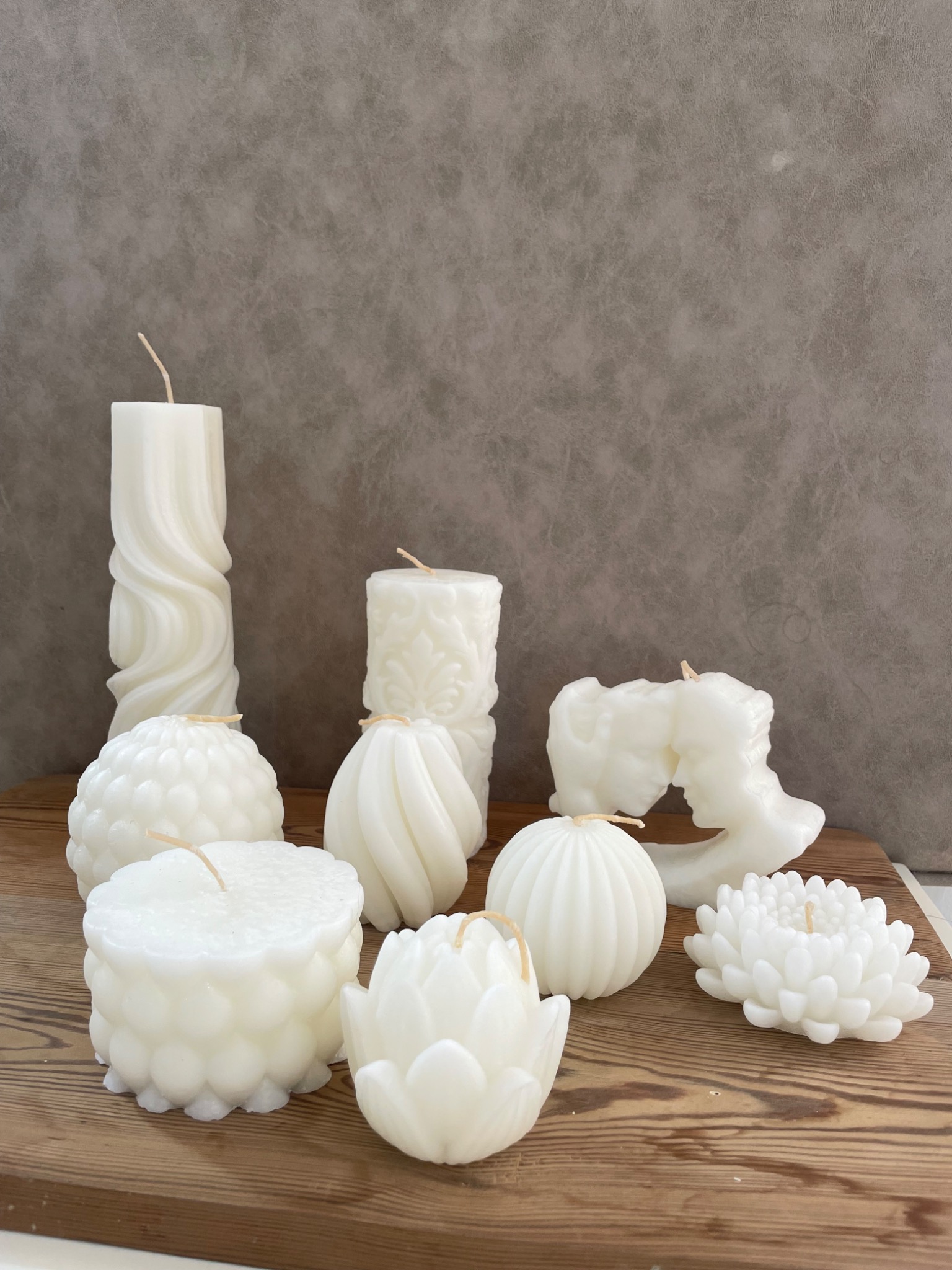 شمع های هنری دست ساز گیفت های عروسی هدیه