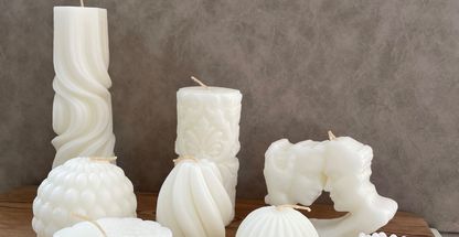 شمع های هنری دست ساز گیفت های عروسی هدیه