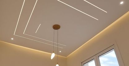 کناف دکورا سقف و دیوار کاذب نورمخفی