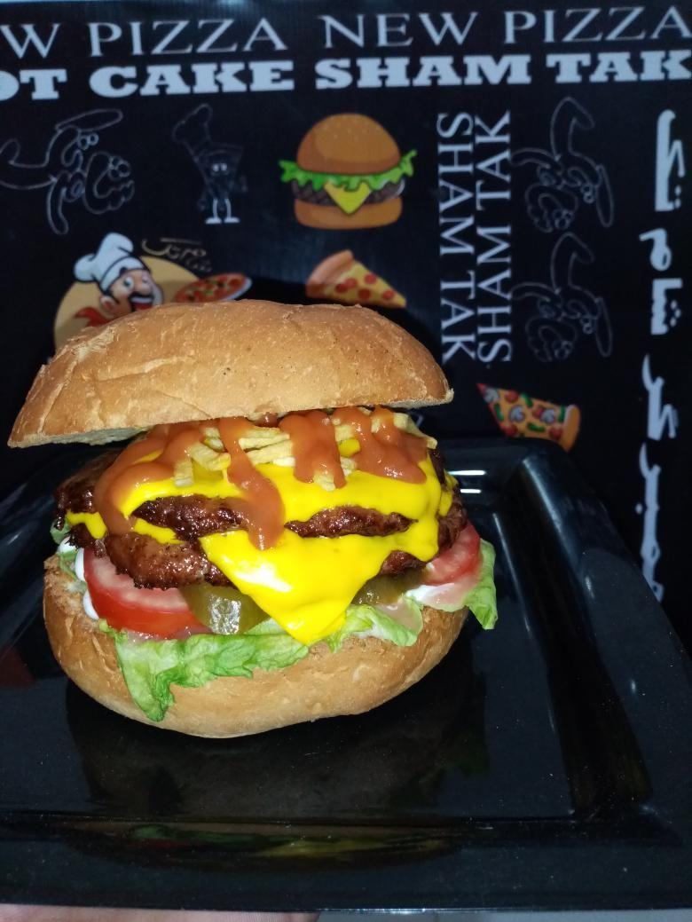 پیتزا برگر شام تک