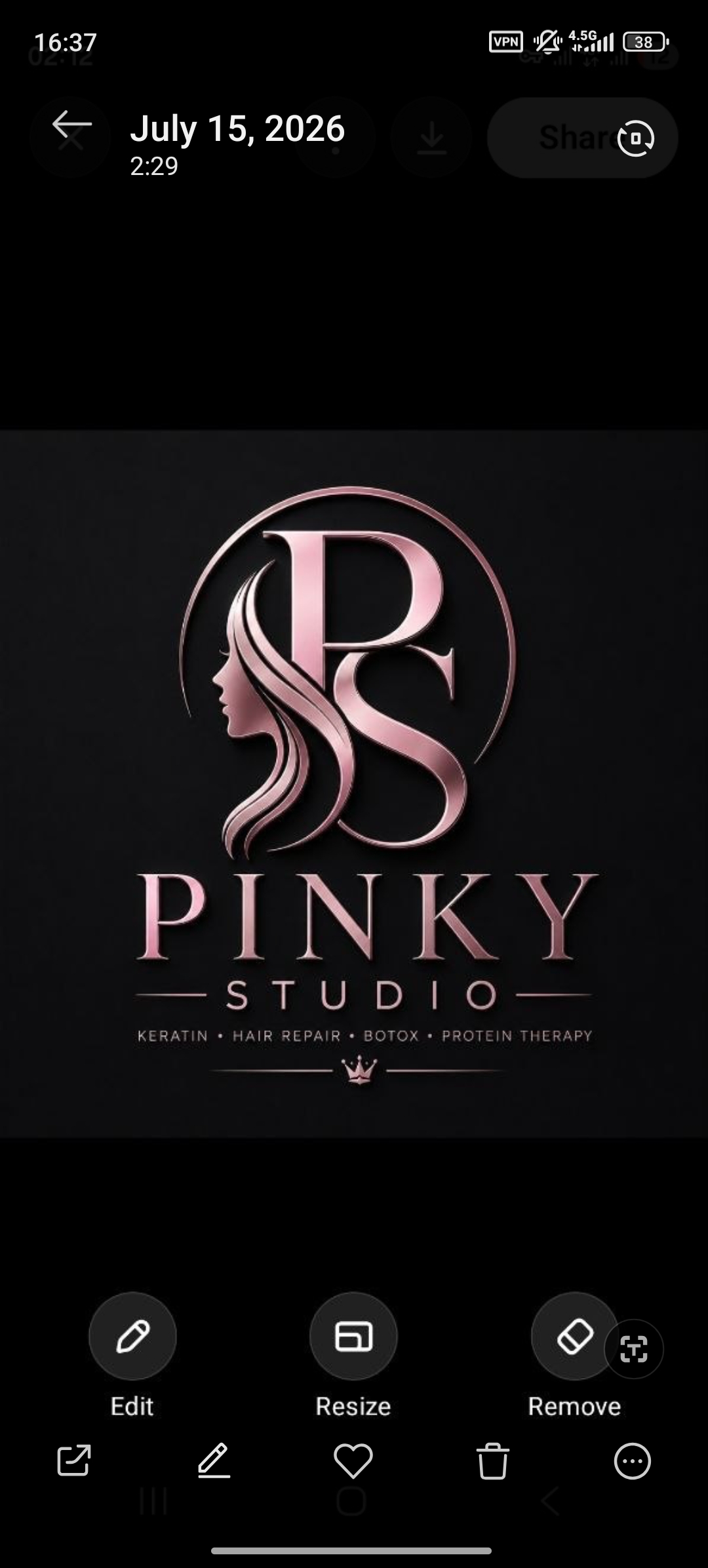 خدمات تخصصی کراتین و احیا موpinky studio