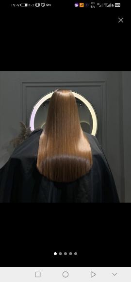 انجام خدمات کراتینه و احیا مو