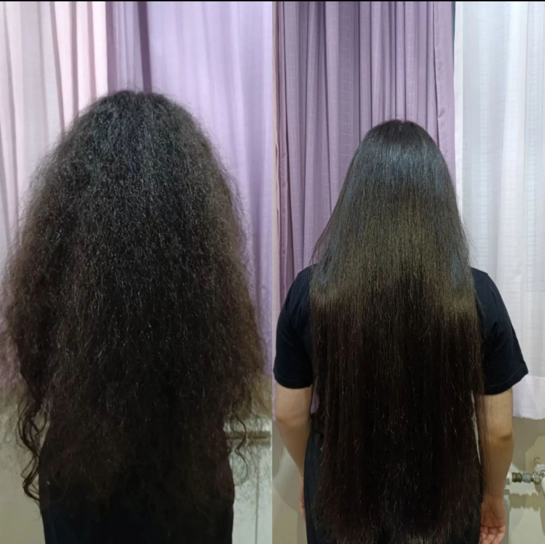 کراتینه و احیای موهای آسیب دیده زمانی