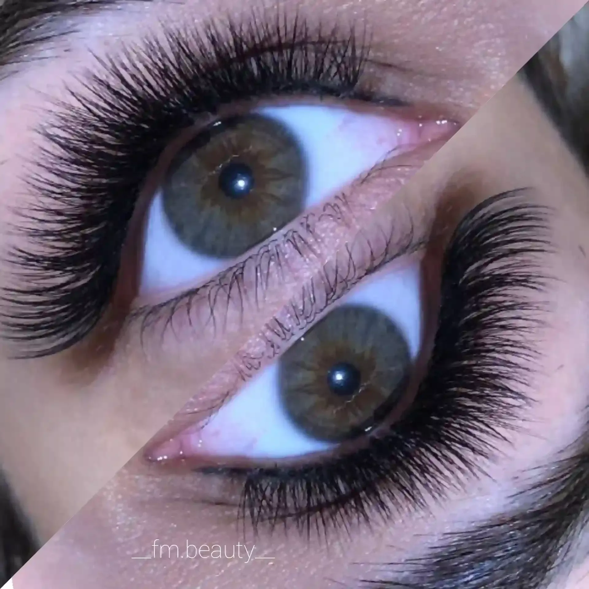 اکستنشن مژه mina mosavi