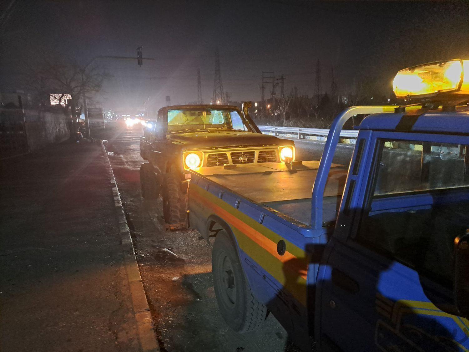 نیسان خودروبر امدادخودرو(یدک کش)جرثقیل تمام وقت